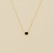 Collier ras du cou ATMA - Onyx/ vert - Colliers  | Agatha