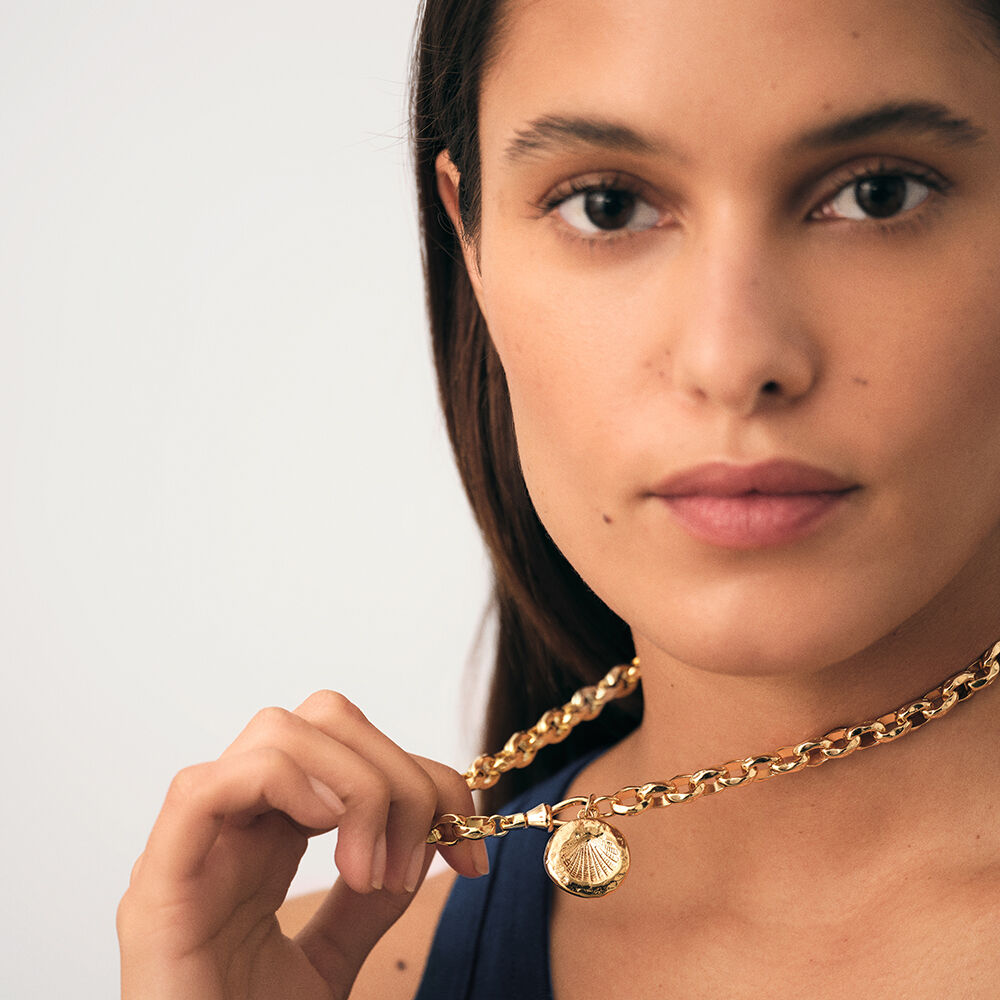 Pendentif COQUILLAGE - Dor&eacute; - Tous les Talismans  | Agatha