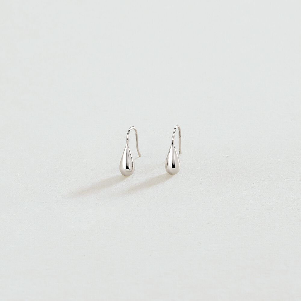 Boucles d'oreilles pendantes DANAE - Argent&eacute; - Boucles d'oreilles fantaisies  | Agatha