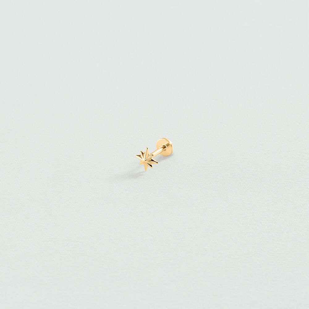 Piercing puce &Eacute;TOILE MIX & MATCH - Dor&eacute; - Piercing H&eacute;lix & Tragus  | Agatha