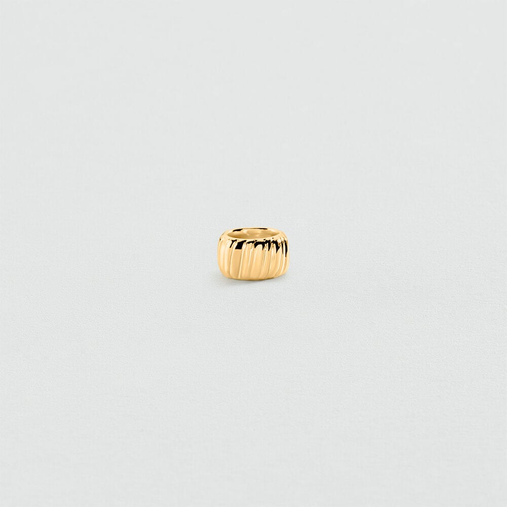 Pendentif STOPPER LUCKY - Dor&eacute;