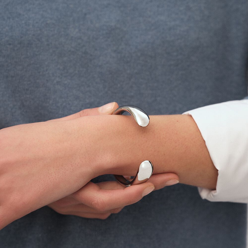 Jonc DANAE - Argenté - Bracelets fantaisie  | Agatha