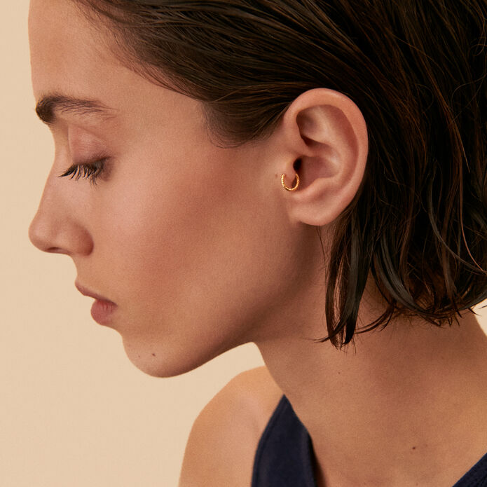 Piercing créole TRAGUS - Doré - Piercings  | Agatha