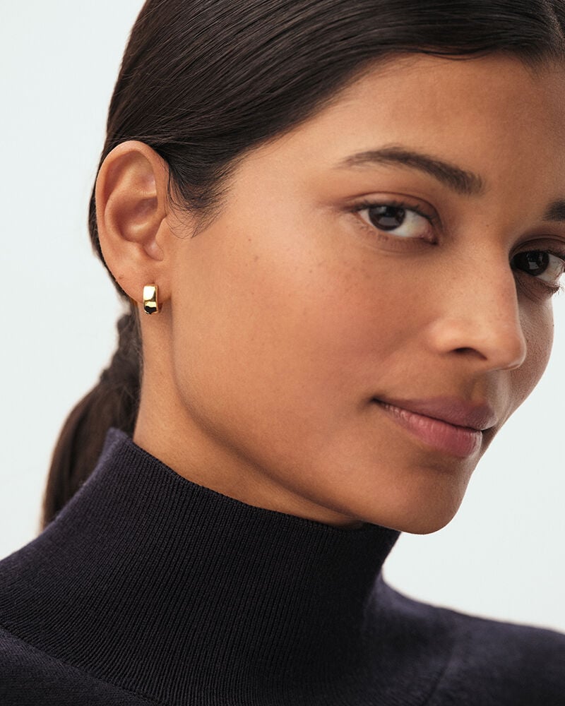 Piercing créole MIX& MATCH - Doré - Argent véritable  | Agatha Piercing créole MIX& MATCH - Doré - Argent véritable  | Agatha