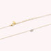 Collier ras du cou ETREINTE - Argenté / Doré - Colliers  | Agatha