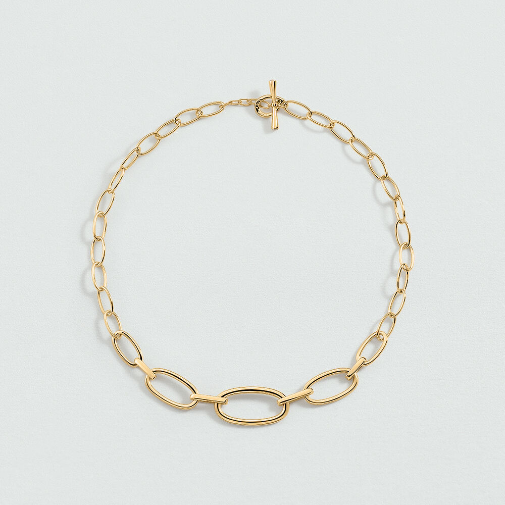 Collier ras du cou CHAIN - Doré - Colliers fantaisie  | Agatha