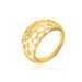 Bague large EXOTIC - Doré - Bagues  | Agatha