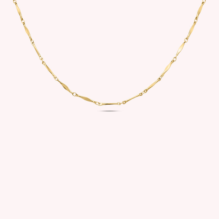 Chaine BE STRAIGHT - Doré - Bijoux  | Agatha