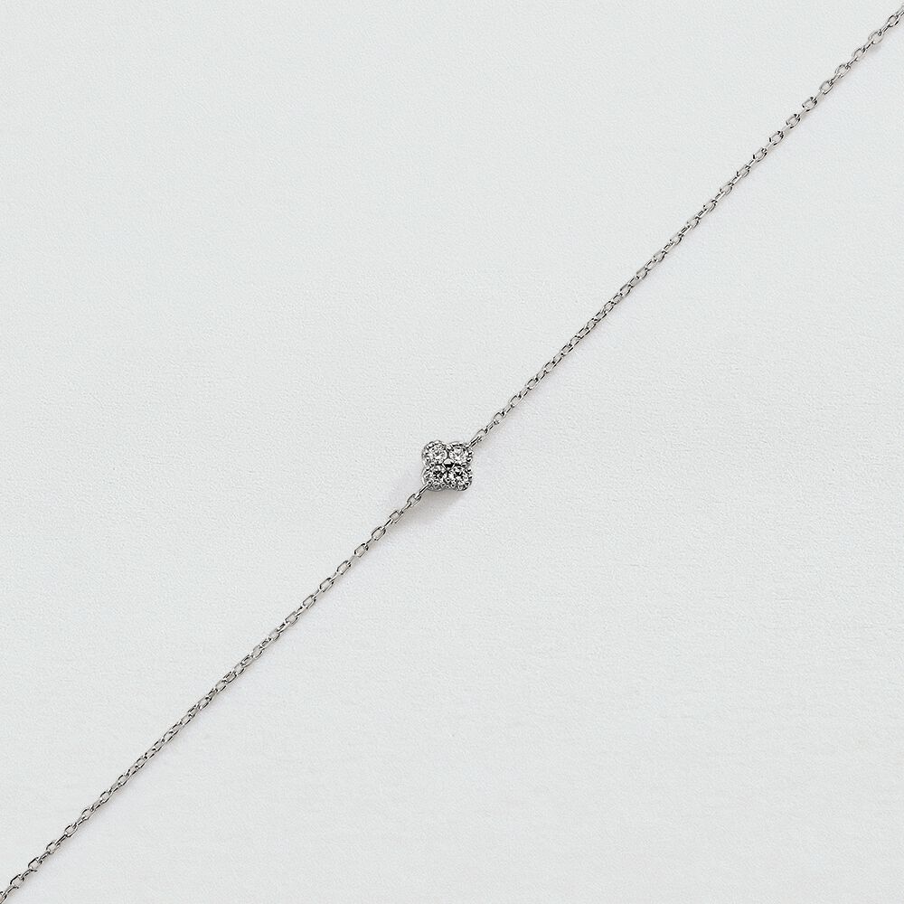 Bracelet souple BELOVED - Cristal / Argent&eacute; - Bracelets fantaisie  | Agatha