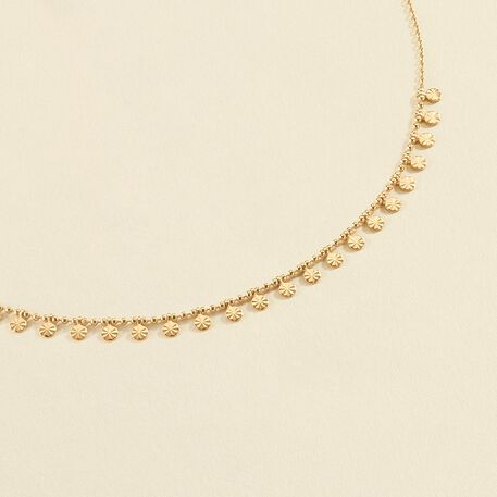 Collier ras du cou GOLDEN - Cristal / Doré - Colliers  | Agatha