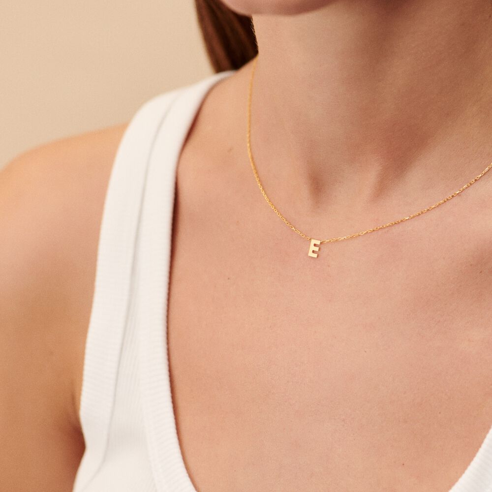 Collier ras du cou ABC - Doré - Colliers fantaisie  | Agatha