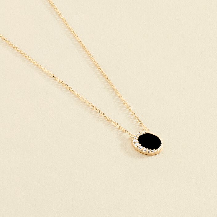 Collier ras du cou MOONONYX - Onyx - Colliers  | Agatha