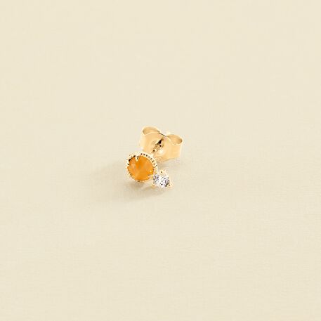 Piercing puce PRECIEUX - Peche - Piercings  | Agatha
