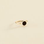 Bague fine MOONONYX - Onyx - Bagues  | Agatha
