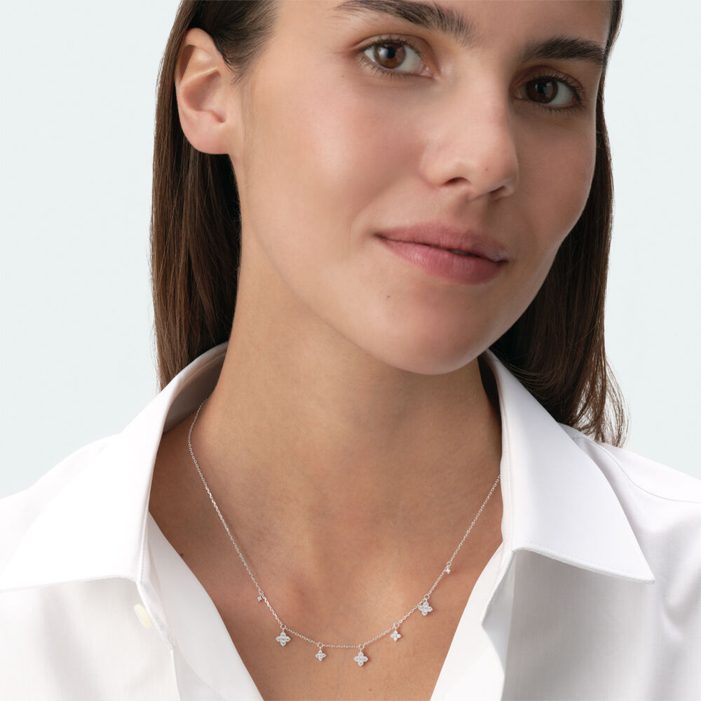 Collier ras du cou BELOVED - Cristal / Argent&eacute; - Colliers ras du cou  | Agatha