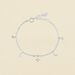 Bracelet souple GALAXIE - Cristal / Argenté - Bracelets  | Agatha
