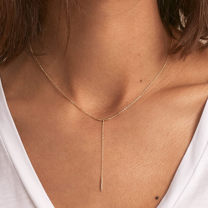 Collier mi-long RADIEUX - Doré - Colliers  | Agatha