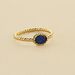 Bague fine ATMA - Lapis/ bleu - Bagues  | Agatha