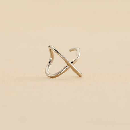 Piercing ear cuff CRUZADO - Argenté - Piercings  | Agatha