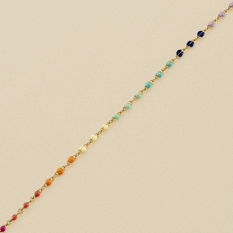 Bracelet souple SMARTY - Multicolore / Doré - Bracelets  | Agatha