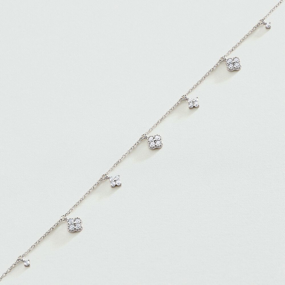 Bracelet souple BELOVED - Cristal / Argenté
