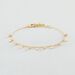 Bracelet souple LUNITAS - Cristal / Doré - Bracelets  | Agatha