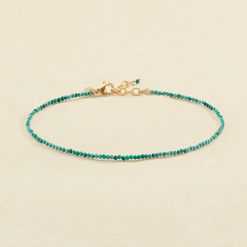 Chaîne de cheville TALISMANS - Turquoise - Bracelets  | Agatha