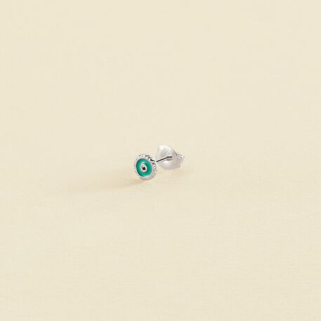 Piercing puce MIX& MATCH - Bleu / Argenté - Piercings  | Agatha