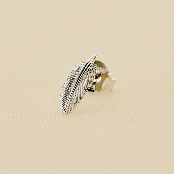 Piercing puce PLUMITA - Argenté - Piercings  | Agatha
