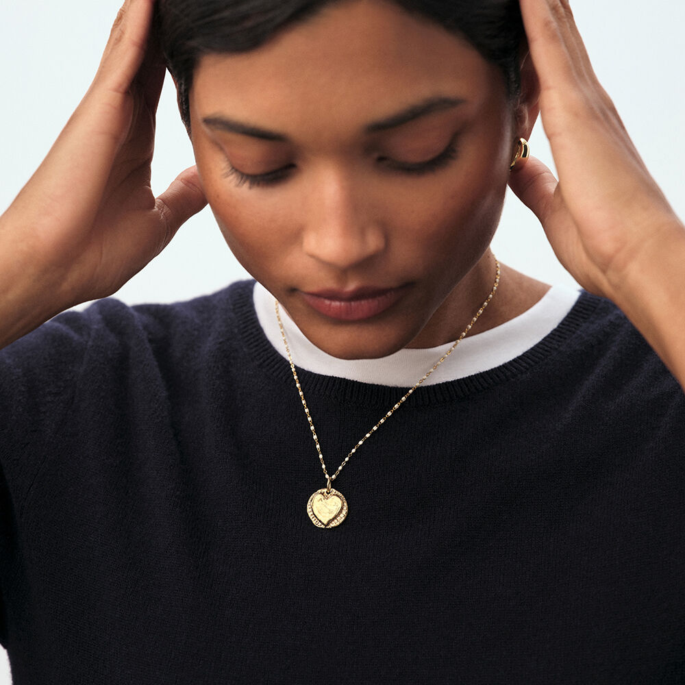 Pendentif TALISMANS - Doré - Bijoux sans pierre  | Agatha