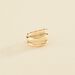 Bague large TRIJONC - Doré - Bagues  | Agatha