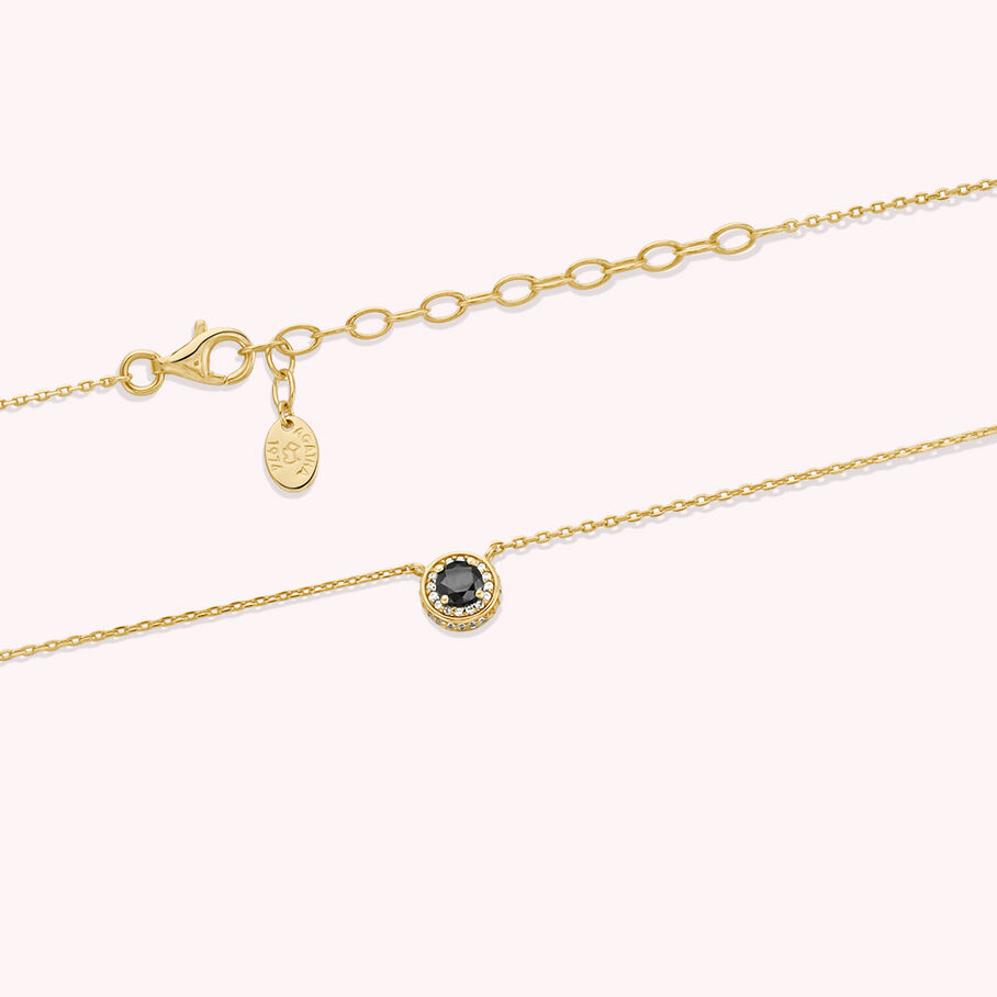 Collier ras du cou IMPERIAL - Noir / Doré - Colliers  | Agatha