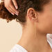 Piercing ear cuff OFEE - Cristal / Doré