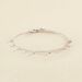 Bracelet souple LUNITAS - Cristal / Argenté - Bracelets  | Agatha