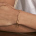 Bracelet souple CHAIN - Doré - Bracelets  | Agatha