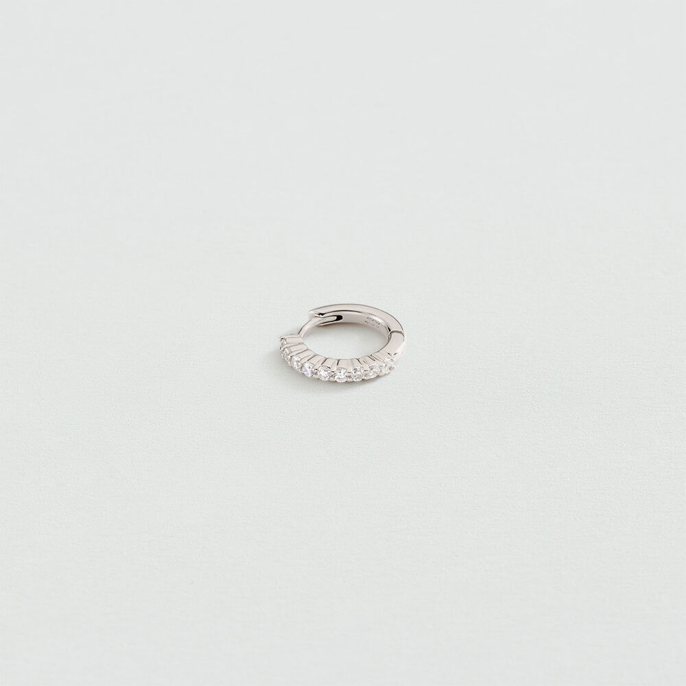 Cr&eacute;oles MIX & MATCH - Cristal / Argent&eacute; - Cr&eacute;oles  | Agatha