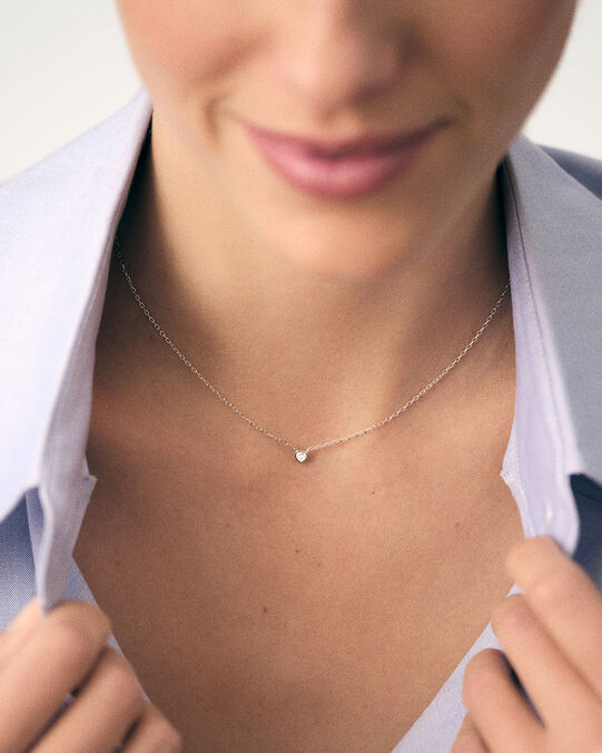 Collier ras du cou ADOREE - Cristal / Argenté - Colliers fantaisie  | Agatha Collier ras du cou ADOREE - Cristal / Argenté - Colliers fantaisie  | Agatha