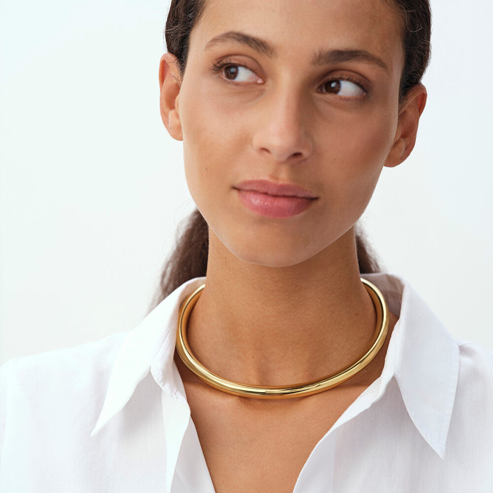 Choker GRAND PALAIS - Doré - Colliers  | Agatha