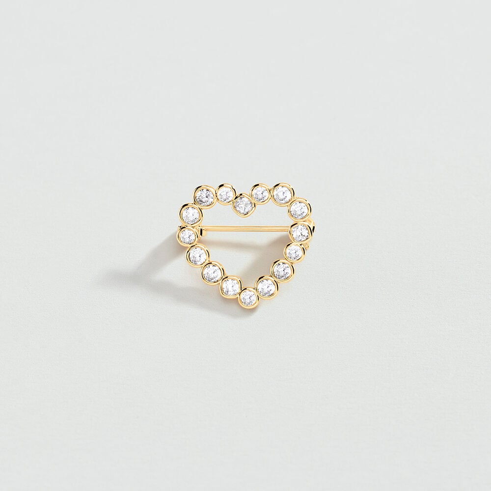 Broche CANDY - Cristal / Doré - Broche  | Agatha