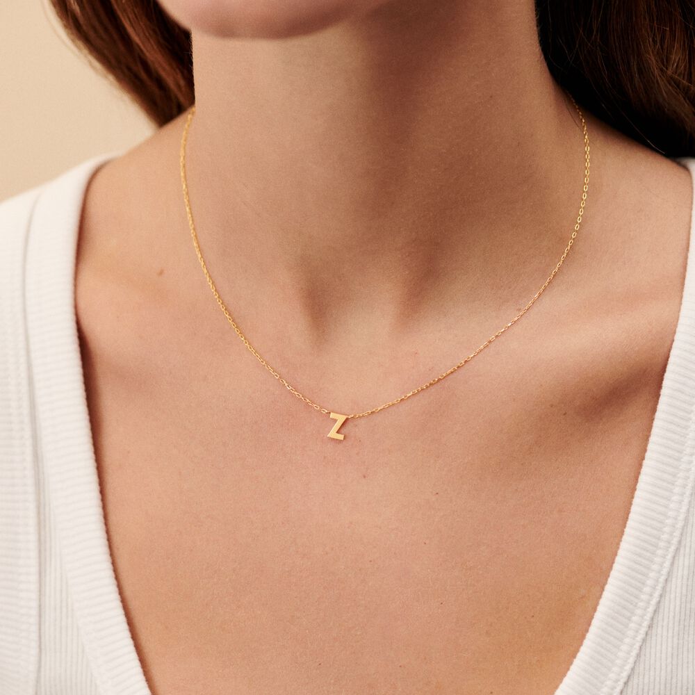Collier ras du cou ABC - Doré - Colliers fantaisie  | Agatha