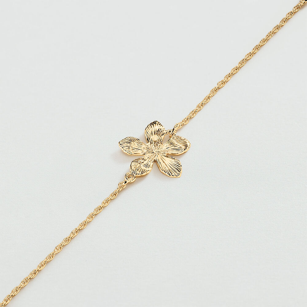 Bracelet souple BLOOM - Dor&eacute; - Bracelets fantaisie  | Agatha