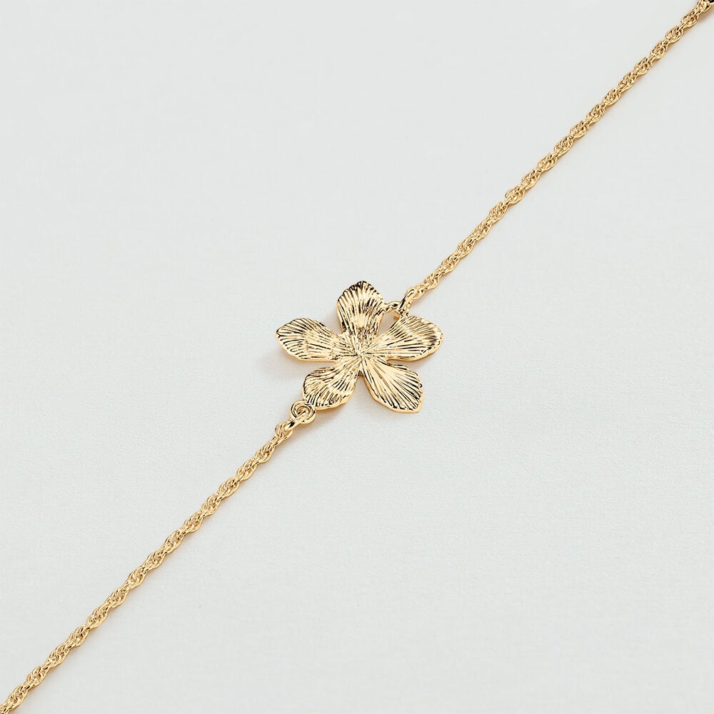 Bracelet souple BLOOM - Dor&eacute; - Bracelets fantaisie  | Agatha
