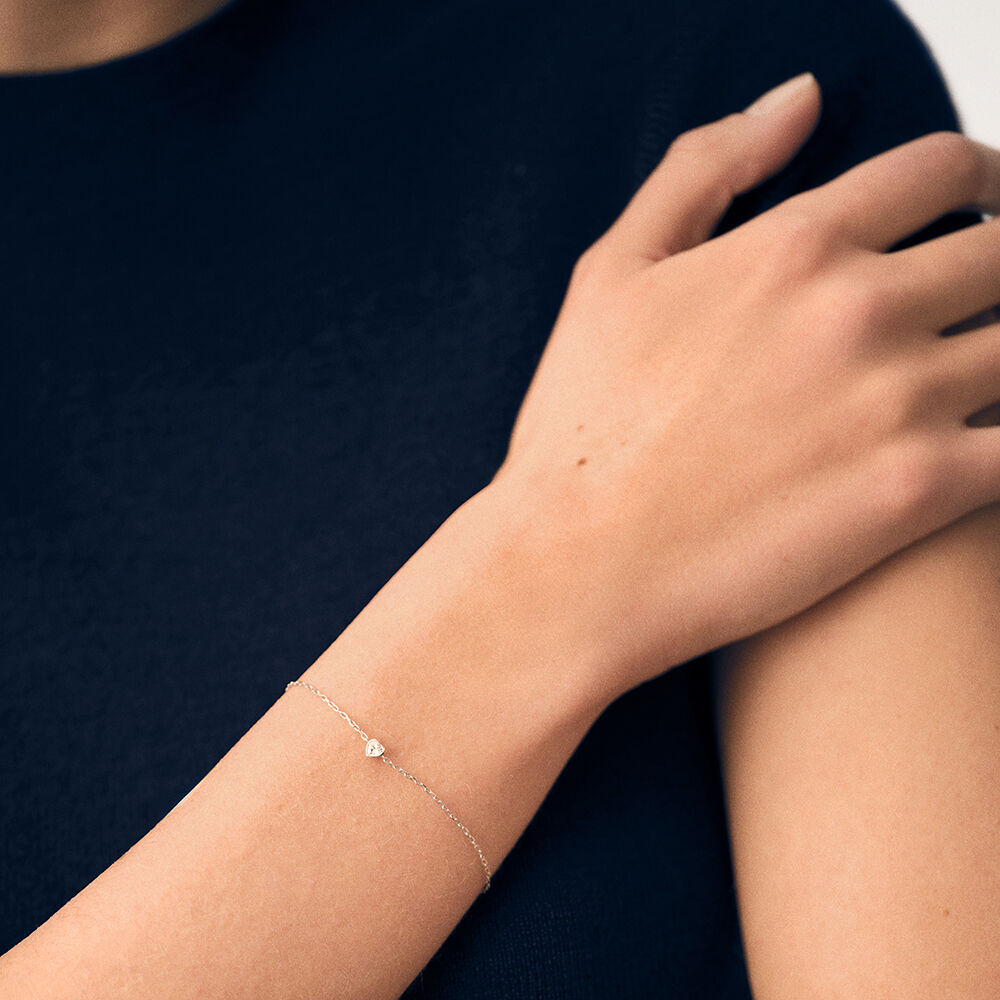 Bracelet souple ADOREE - Cristal / Argent&eacute; - Bracelets fantaisie  | Agatha