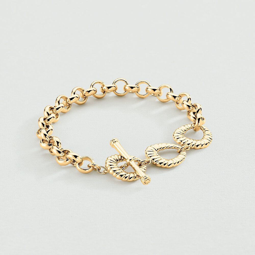 Bracelet souple TWIGGY - Doré - Bracelets fantaisie  | Agatha