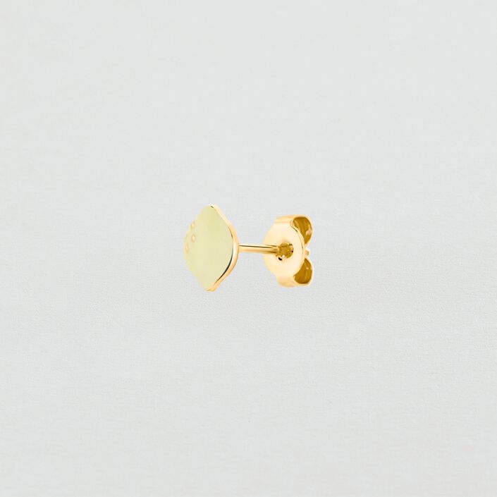 Piercing puce LEMON - Jaune / Doré - Piercings  | Agatha