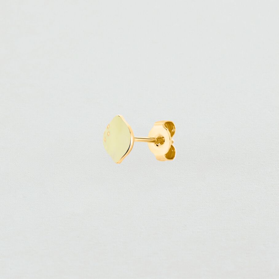 Piercing puce LEMON - Jaune / Doré - Piercings  | Agatha