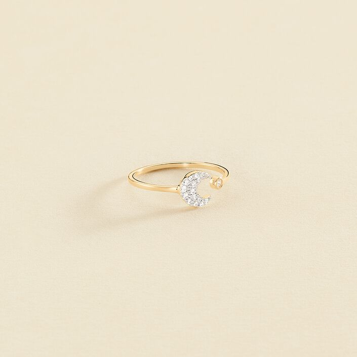 Bague ajustable SARA - Argenté / Doré - Bagues  | Agatha