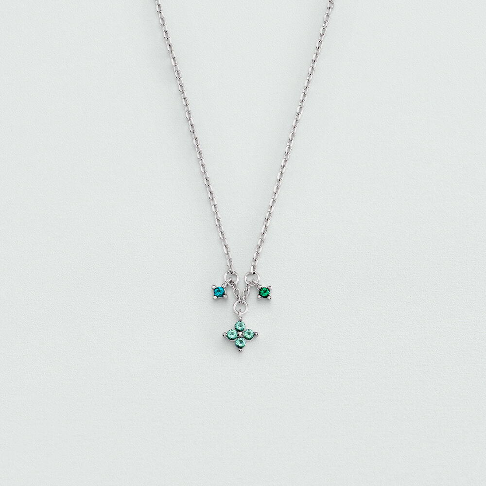 Collier ras du cou BELOVED - Multicolore / Argenté - Colliers fantaisie  | Agatha