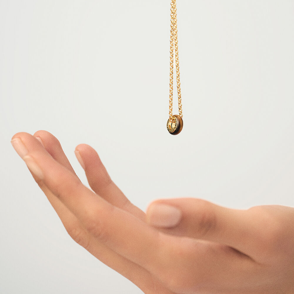 Pendentif PIERRE NATURELLE - Oeil de tigre - Nos concepts  | Agatha