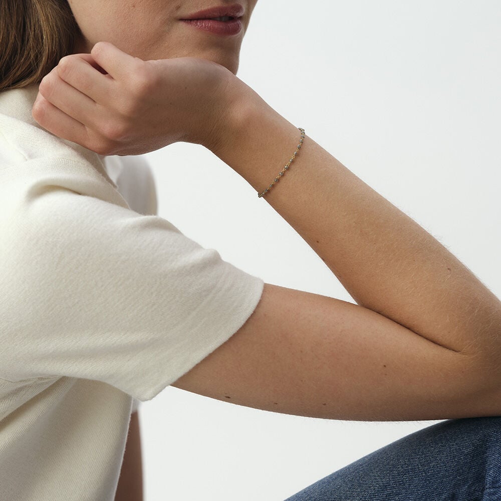 Bracelet souple SMARTY - Argenté / Doré - Bracelets  | Agatha